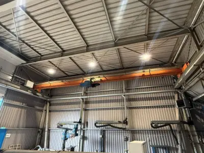 Pintsch Bamag Bovenloopkraan 5T – kavel bij Dome Auctions, Rotterdam