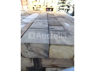 1 bundel met beukenspanten (100 stuks) – kavel bij Auctelia, Clavier
