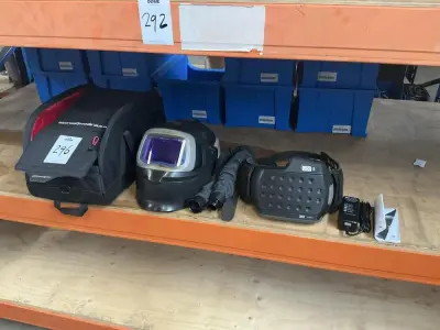3m Speedglas / Adflo Lashelm met afzuiging – kavel bij Dome Auctions, Rotterdam