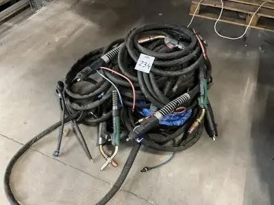 diverse lastoortsen en slangpakketen – kavel bij Dome Auctions, Rotterdam