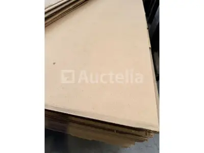 100 x NATURAL MDF houten panelen 3,4mm 2700mmx3500mm – kavel bij Auctelia, Éghezée
