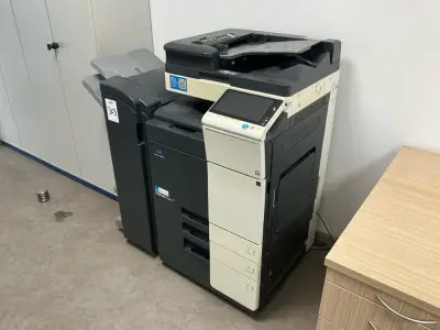 Konica Minolta bizhub C258 A3 multifunctional laser printer – kavel bij Dome Auctions, Höhenkirchen-Siegertsbrunn