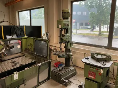 Röperwerk E 302/150 Pillar drilling machine – kavel bij Dome Auctions, Höhenkirchen-Siegertsbrunn