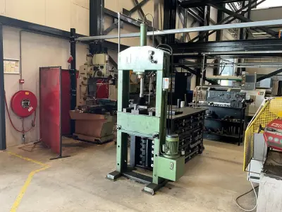 1985 Geuma EHP-13-HE Hydraulische pers – kavel bij Dome Auctions, Dinteloord