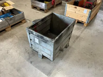 Kruizinga Metaal Afvalbak – kavel bij Dome Auctions, Dinteloord