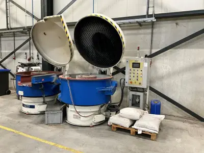 2023 Erba EVP-RA350 rondvibrator ontbraammachine – kavel bij Dome Auctions, Dinteloord