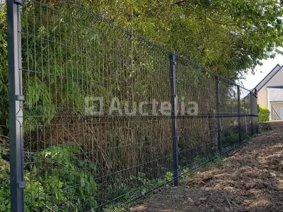 100M complete 3D hekset HT 1730 RAL grijs 7016 – kavel bij Auctelia, Aye