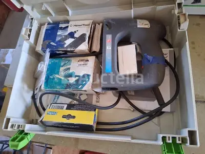 Elektrisch Nietjes / nagelpistool – kavel bij Auctelia, Hasselt