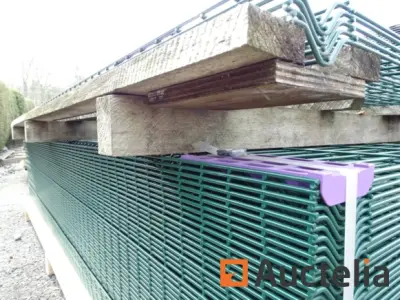 100M complete 3D hekkit HT 1m23 RAL grijs 7016 – kavel bij Auctelia, Aye
