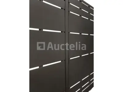 Zwarte schuifdeur Stalen Cazals 162 x 335 (Winkelwaarde: 2.359 €) – kavel bij Auctelia, Aye