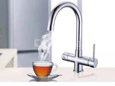 3-in-1 Kokend water kraan - Verchroomd RVS – kavel bij Auctelia, Tholen
