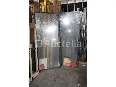2 Binnendeuren van glas – kavel bij Auctelia, Paliseul