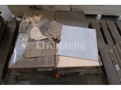 50 tegels 45x45 kleurmaker – kavel bij Auctelia, Paliseul