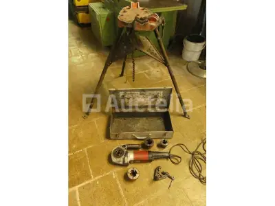 Elektrische matrijs met Ridgid 600 standaard – kavel bij Auctelia, Rhode-Saint-Genèse