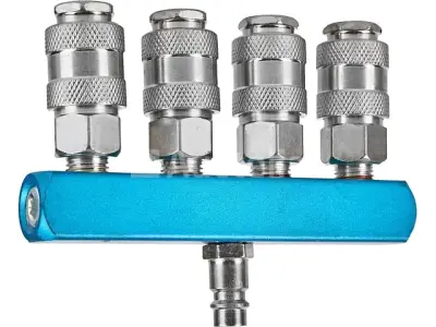 2 pneumatische snelkoppelingen 1/4" KRAFT&DELE 2 – kavel bij Auctelia, Aye