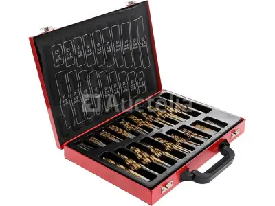 170 HSS KRAFT&DELE Titanium boorbits in metalen behuizing – kavel bij Auctelia, Aye