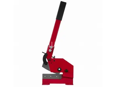 5" handmatige guillotine voor KRAFT&DELE stalen platen en staven – kavel bij Auctelia, Aye