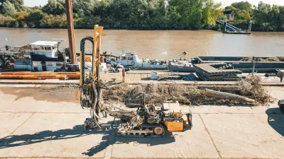 1992 Klem KR806D Horizontale boormachine – kavel bij Dome Auctions, Dendermonde