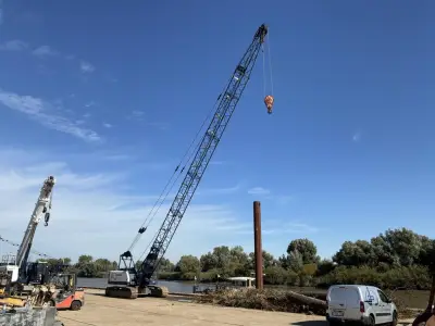 1995 Nobas UB35S dragline – kavel bij Dome Auctions, Dendermonde