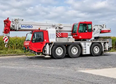 1999 FAUN AFT 50-3 Mobiele Telescoopkraan – kavel bij Dome Auctions, Vlaanderen