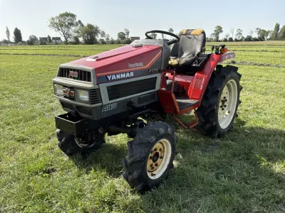 Yanmar F175 vierwielaangedreven minitractor – kavel bij Dome Auctions, Middelkerke