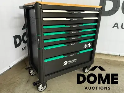 Stahlgruppe SG36 professionele gevulde gereedschapswagen – kavel bij Dome Auctions, Waasmunster
