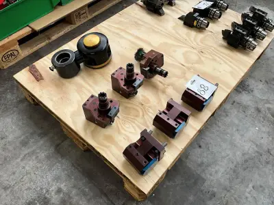 Driven toolholders – kavel bij Dome Auctions, Viernheim