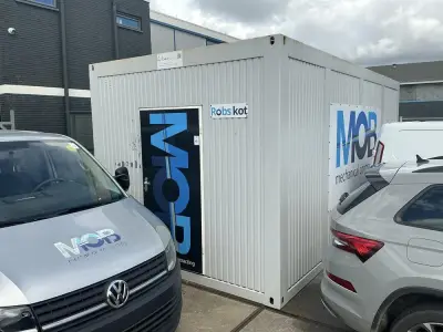 Liber units Kantoor unit 20ft – kavel bij Dome Auctions, Rotterdam