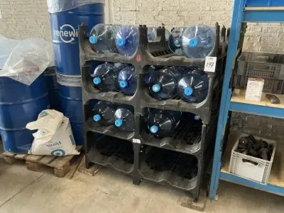 Water koeler flessen – kavel bij Dome Auctions, Rotterdam