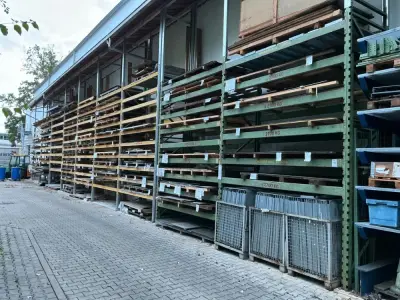 Pallet rack – kavel bij Dome Auctions, Höhenkirchen-Siegertsbrunn