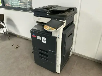 Konica Minolta bizhub C220 A3 multifunctional laser printer – kavel bij Dome Auctions, Höhenkirchen-Siegertsbrunn