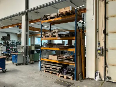 Pallet rack – kavel bij Dome Auctions, Höhenkirchen-Siegertsbrunn