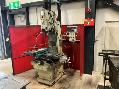 Erlo TF-35 Freesmachine – kavel bij Dome Auctions, Dinteloord