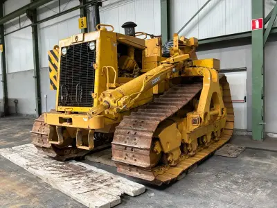 Caterpillar Pipelayer – kavel bij Dome Auctions, Depot Deinze