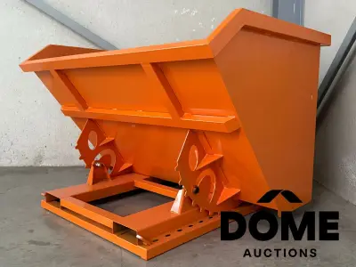 kantelbak 1150 liter – kavel bij Dome Auctions, Waasmunster