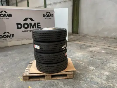 Petlas NH100 Progreen Vrachtwagenbanden (ongebruikt) (4x) – kavel bij Dome Auctions, Depot Deinze
