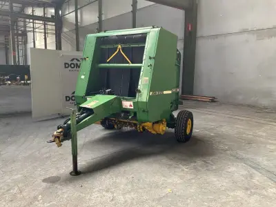 John Deere 540 Ronde balenpers – kavel bij Dome Auctions, Depot Deinze