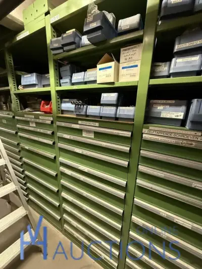 Grote partij metrische zeskantbouten – kavel bij VH Auctions, Belgium