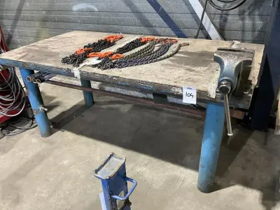 werkbank – kavel bij Dome Auctions, Rotterdam