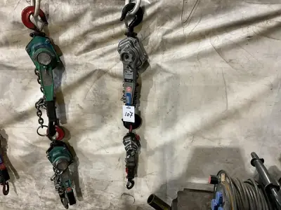 Rateltakel (2x) – kavel bij Dome Auctions, Rotterdam