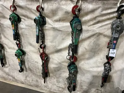 Rateltakel (4x) – kavel bij Dome Auctions, Rotterdam