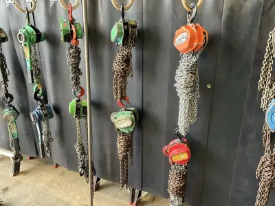 Kettingtakel (8x) – kavel bij Dome Auctions, Rotterdam