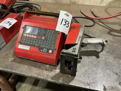 2013 SIC Marking E9 markeermachine – kavel bij Dome Auctions, Rotterdam