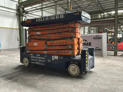 2014 PB S225-12ES Schaarhoogwerker – kavel bij Dome Auctions, Depot Deinze
