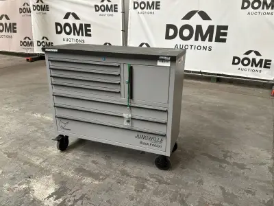 Jungwille JW48XXL Black Edition 272-delige gereedschapswagen (ongebruikt) – kavel bij Dome Auctions, Depot Deinze