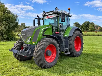 2018 Fendt 828 vario Vierwielaangedreven Tractor – kavel bij Dome Auctions, Bazel