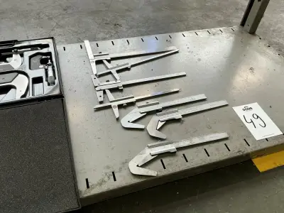 Various measuring tools – kavel bij Dome Auctions, Viernheim
