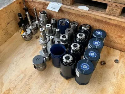 HSK 63 Various toolholders – kavel bij Dome Auctions, Viernheim