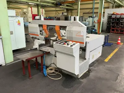 2000 Kasto twin A4 horizontal band saw machine – kavel bij Dome Auctions, Viernheim
