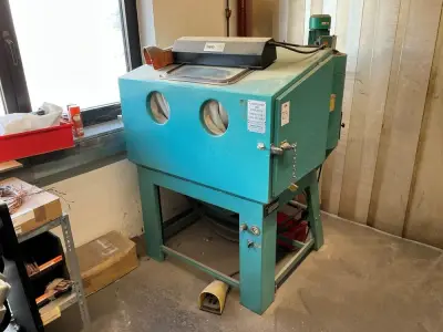 MHG SMG 45 K-P Sandblasting cabinet – kavel bij Dome Auctions, Viernheim